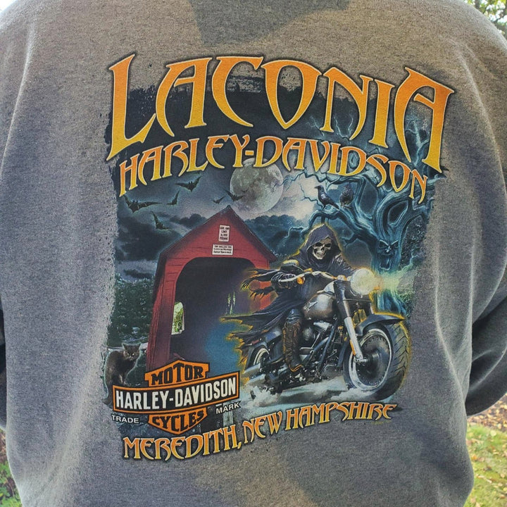 Laconia Halloween '24 Hooded Sweatshirt Gray