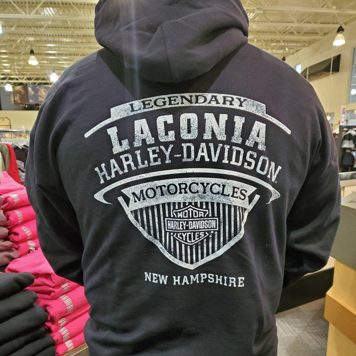 Laconia Pullover Hoodie Black