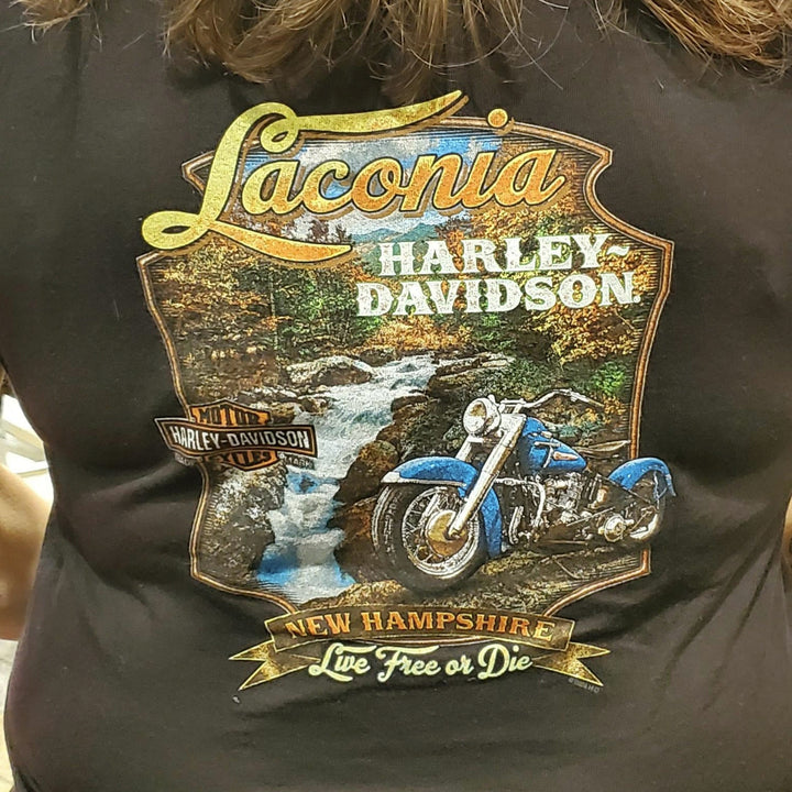 Laconia Natural Bridge Women's T-Shirt Black