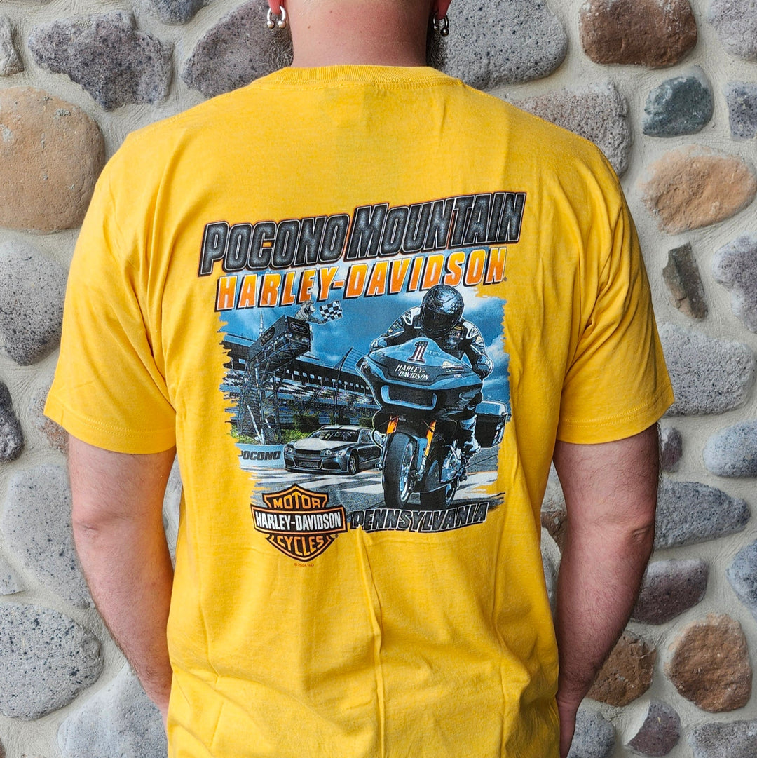 Pocono Mountain Raceway Yellow