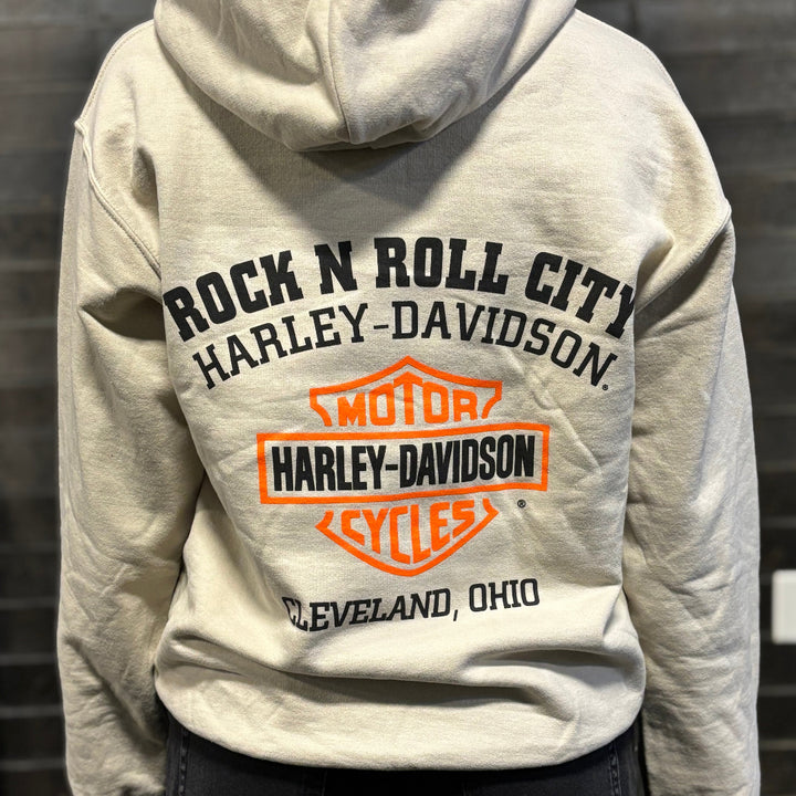 Rock-N-Roll City Pullover Hoodie Sand