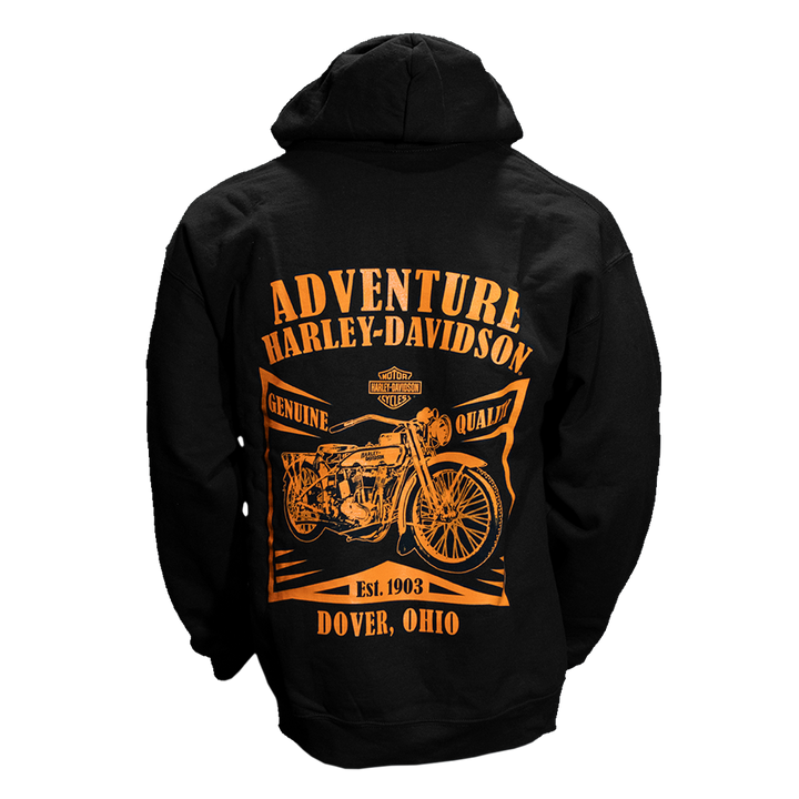 Adventure Pullover Hoodie Black