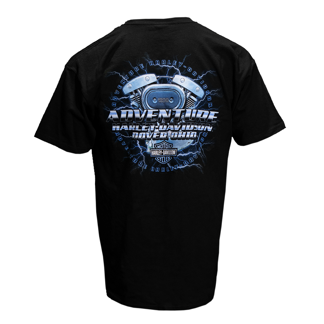 Adventure Lightning Engine T-Shirt Black