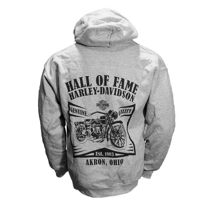Hall of Fame Pullover Hoodie Gray
