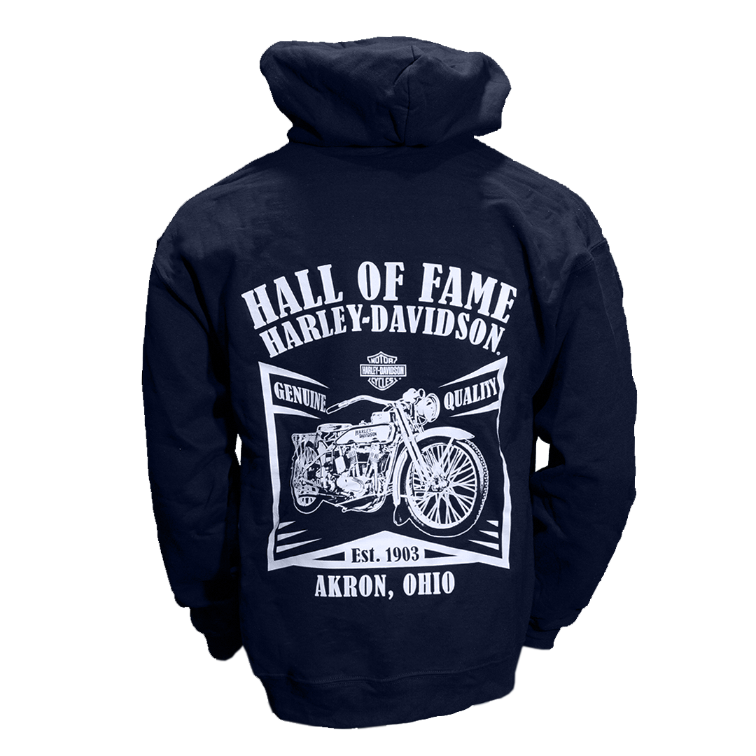 Hall of Fame Pullover Hoodie Navy