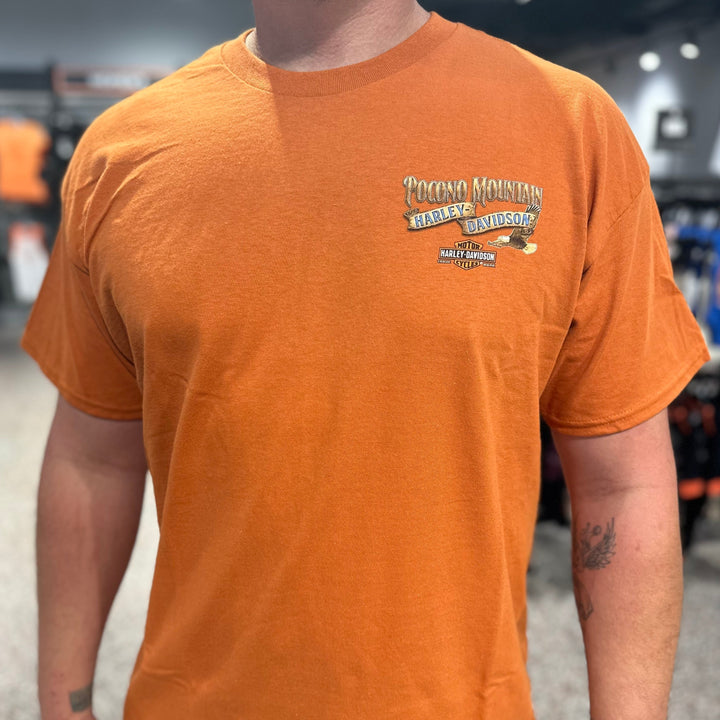 Pocono Mountain Wilderness T-Shirt Texas Orange
