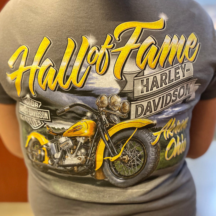 Hall of Fame Trophy Bike T-Shirt Charcoal