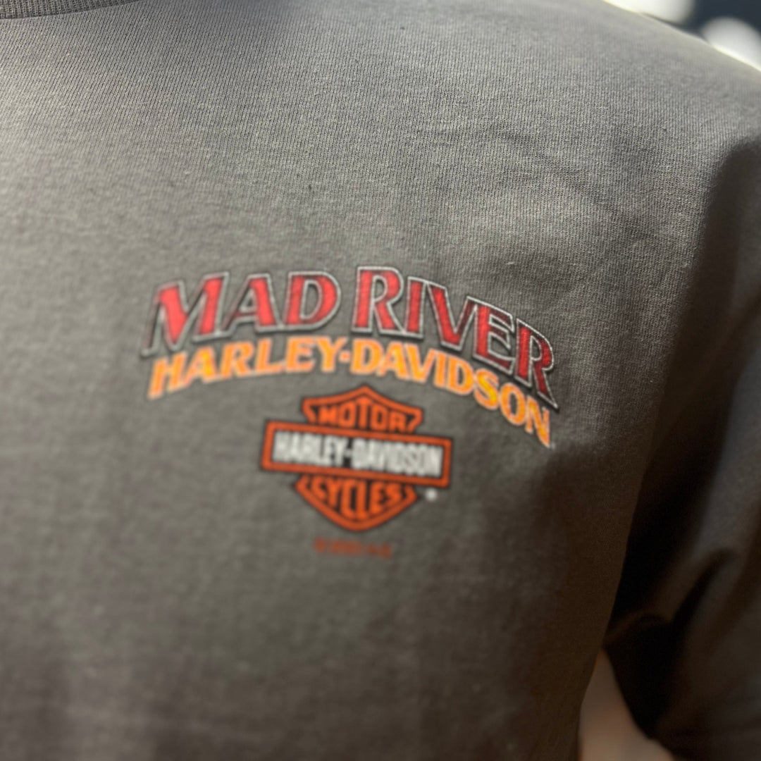 Mad River Sunset Bike T-Shirt Charcoal