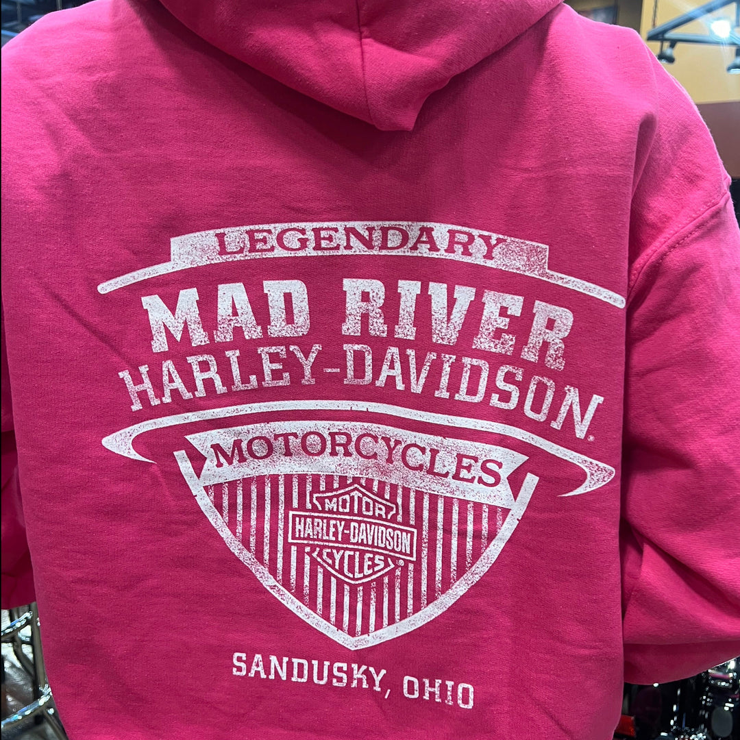 Mad River Pullover Hoodie Heliconia Pink