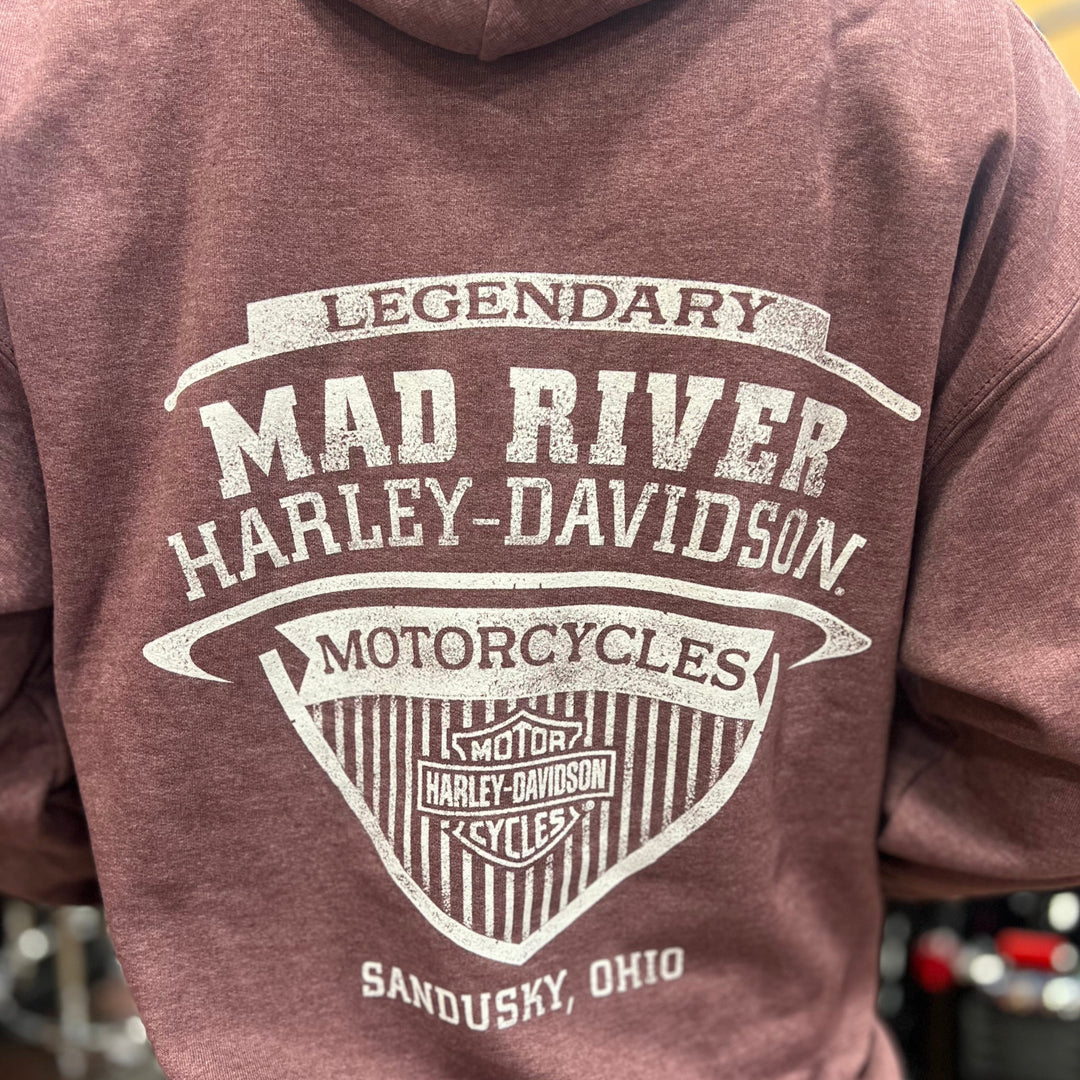 Mad River Pullover Hoodie Heather Brown