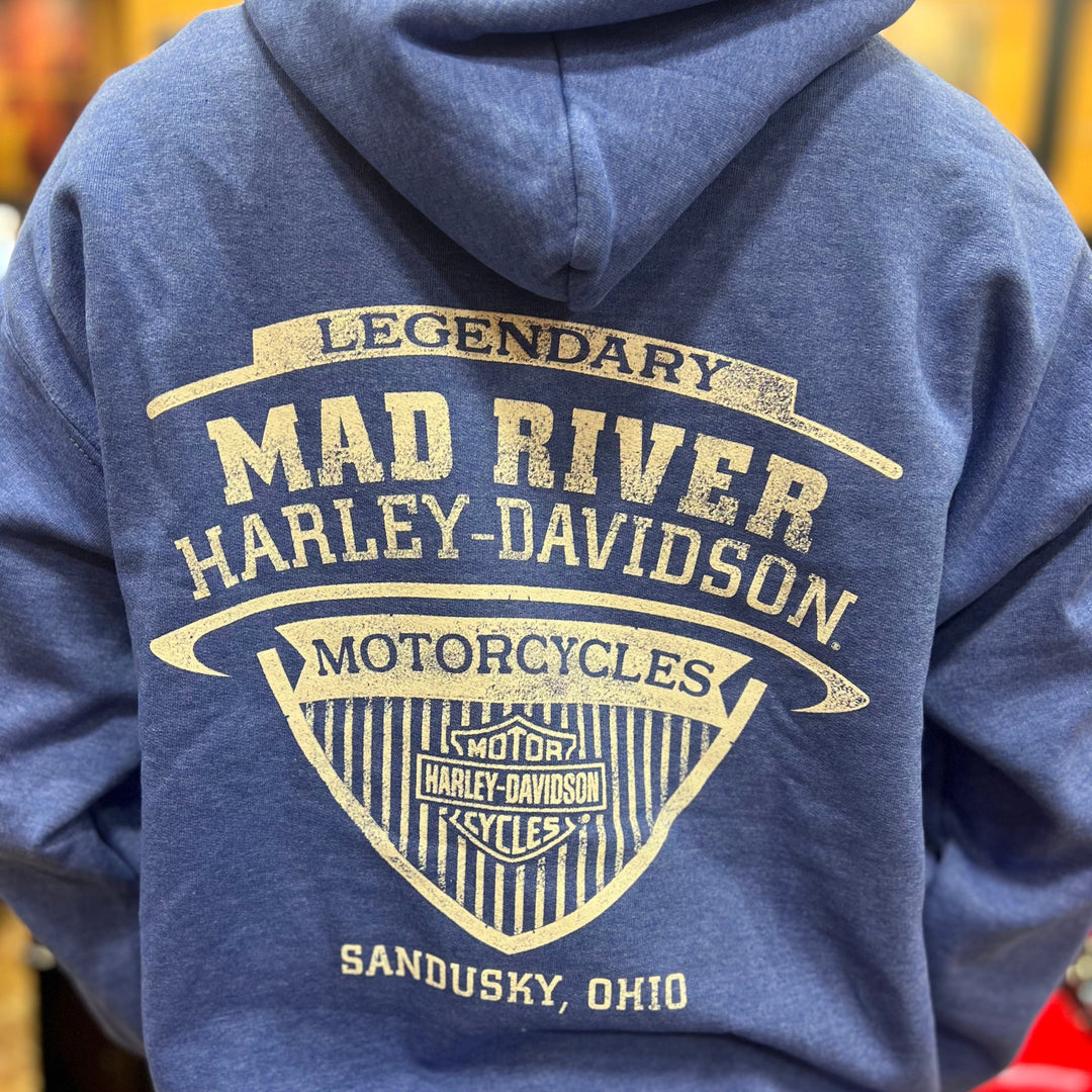 Mad River Pullover Hoodie Heather Royal Blue
