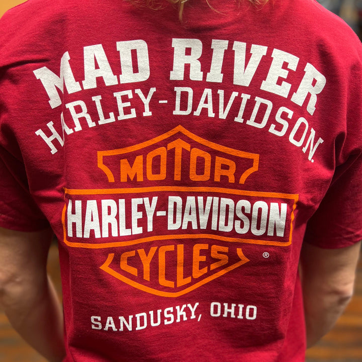 Mad River Basic Dealership T-Shirt Red