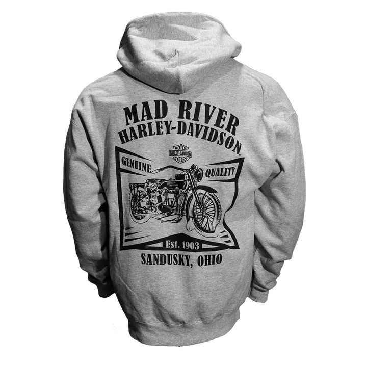 Mad River Pullover Hoodie Gray