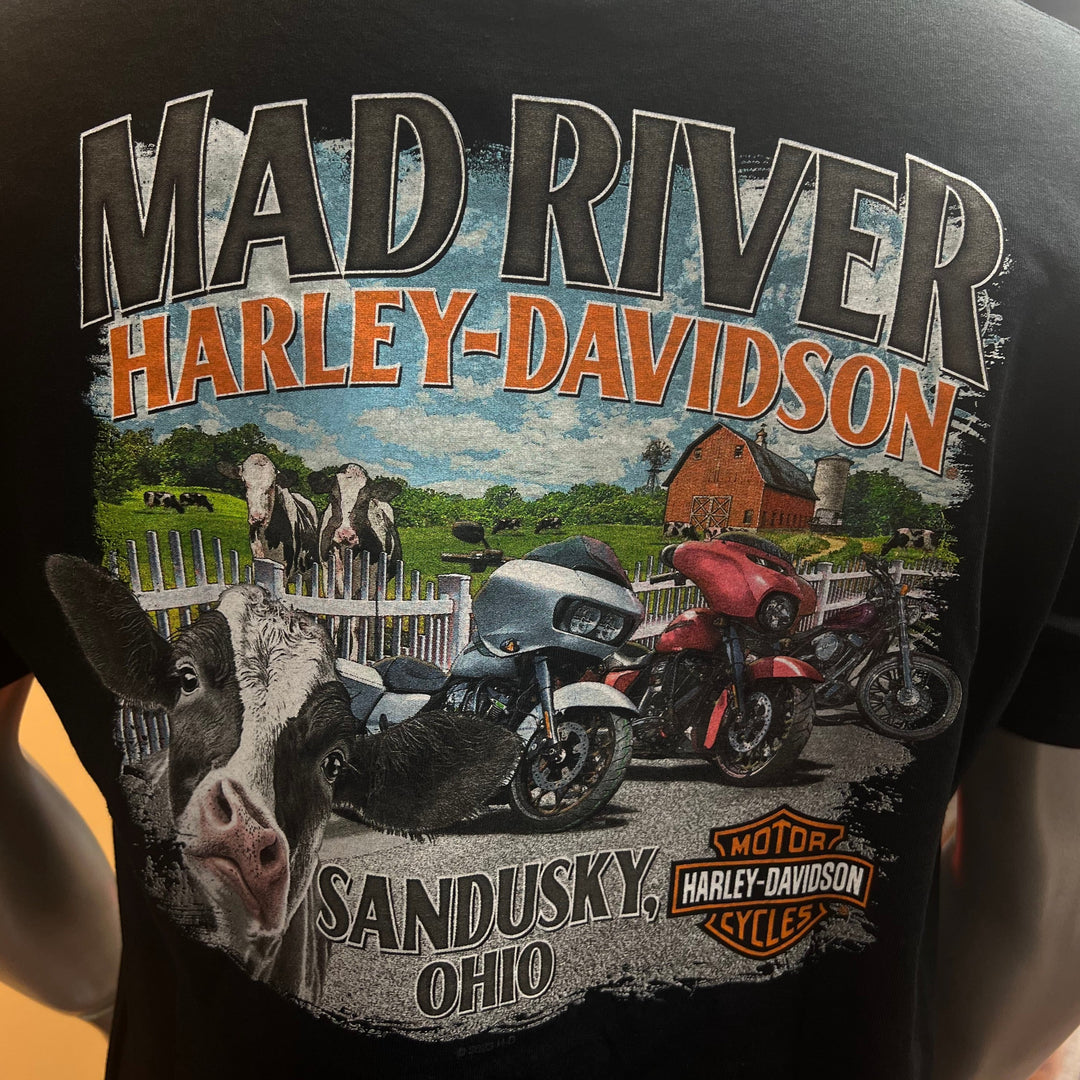 Mad River Dairy Farm T-Shirt Black