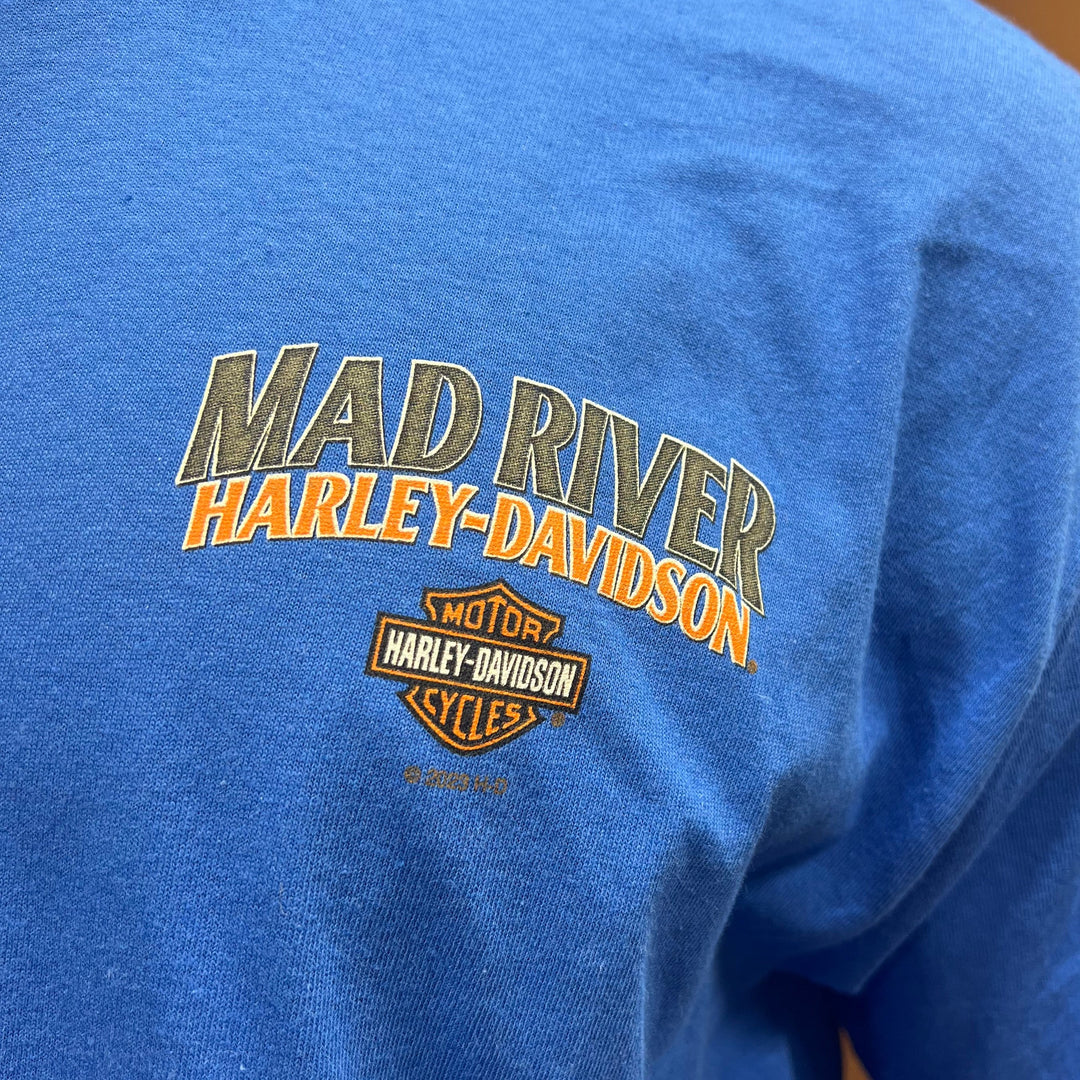 Mad River Dairy Farm T-Shirt Royal Blue