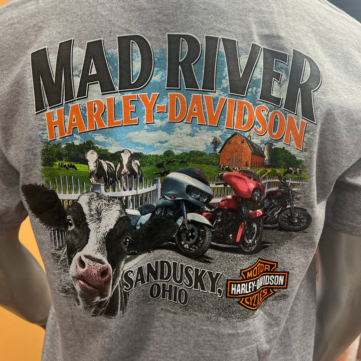 Mad River Dairy Farm T-Shirt Gray
