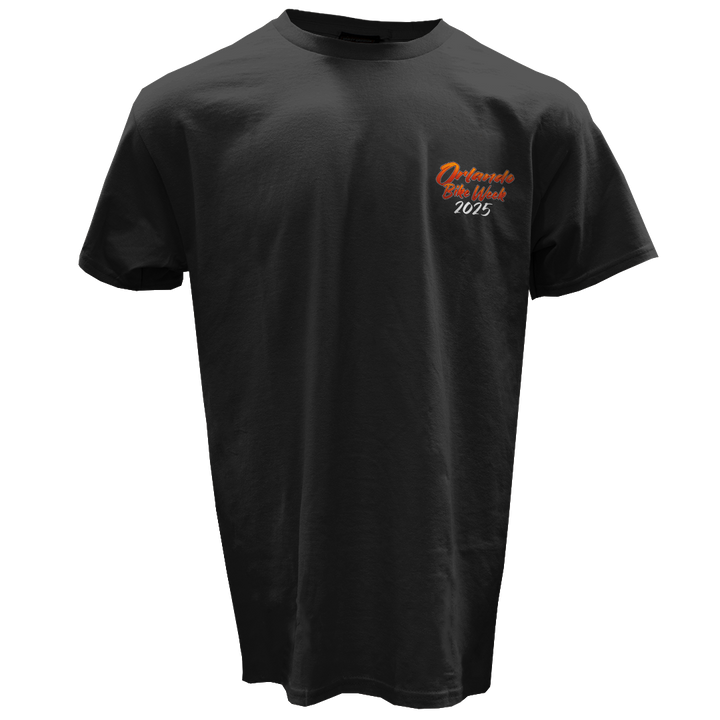 Orlando Bike Week '25 Scenic T-Shirt Black