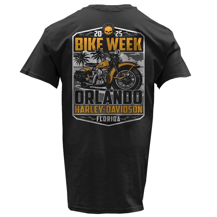 Orlando Bike Week '25 Traditional T-Shirt Black