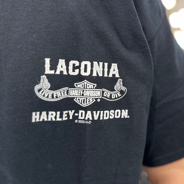 Laconia Moose Badge T-Shirt Black