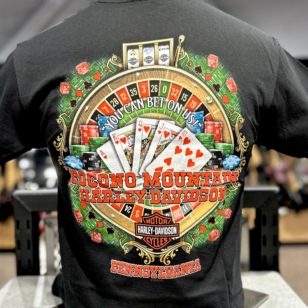 Pocono Mountain Casino T-Shirt Black