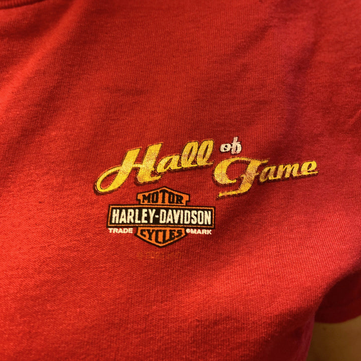 Hall of Fame She Rides T-Shirt Red