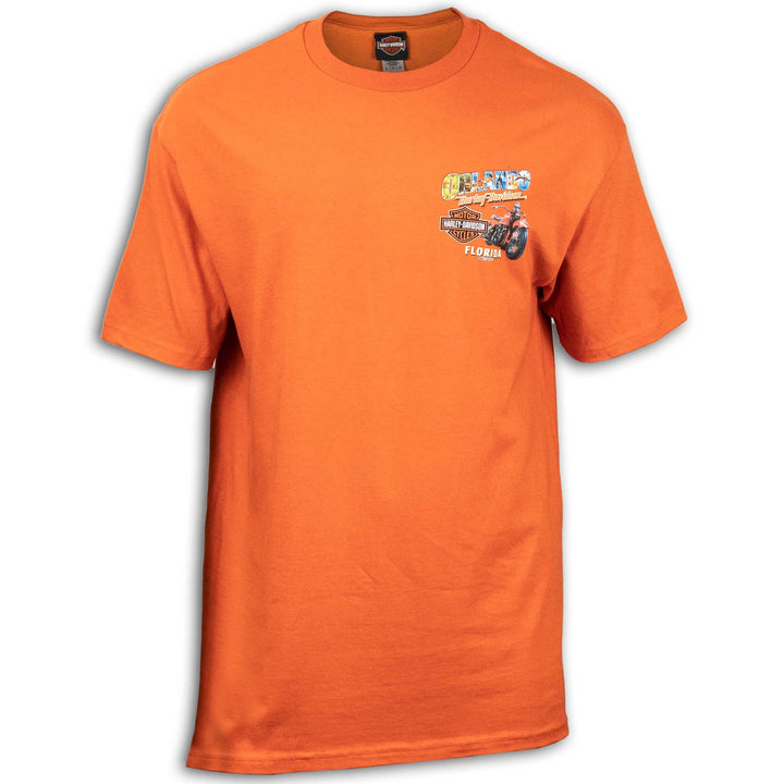 Orlando Greetings T-Shirt Orange