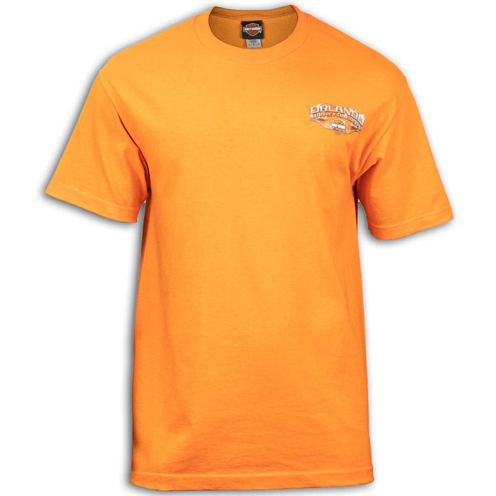 Orlando Chrome Pipes T-Shirt Orange