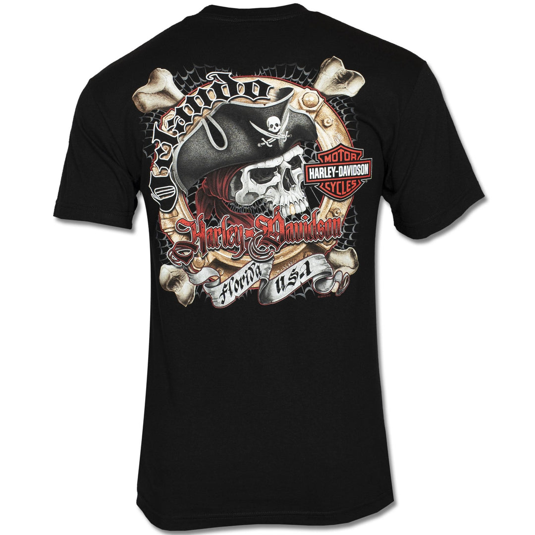 Orlando Chrome Pirate T-Shirt Black