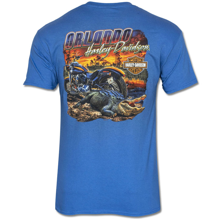 Orlando Sinister Gator T-Shirt Blue